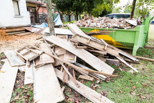 Professional waste removal team in West Ham