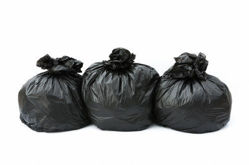 Modern waste management technology in action
