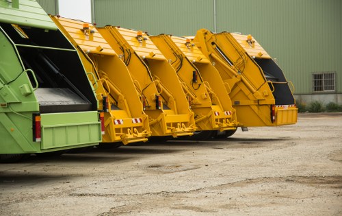 Recycling initiatives in a West Ham business environment