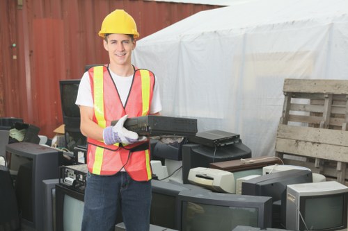 Satisfied homeowners after successful loft clearance