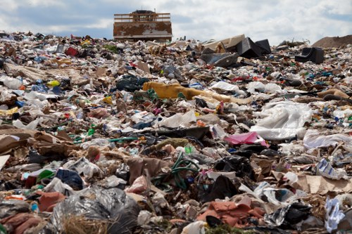 Proper disposal and recycling of cleared items