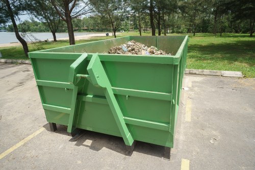 Recyclable construction materials sorted for recycling